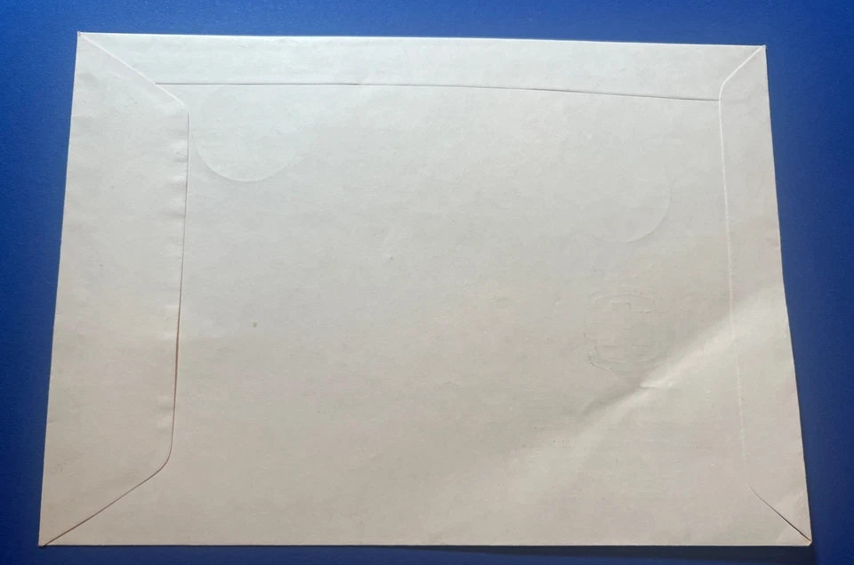 Briefumschlag mit Autogramme Schach Spieler Schachbund Bad Lauterberg 1977 - Bild 2 von 2