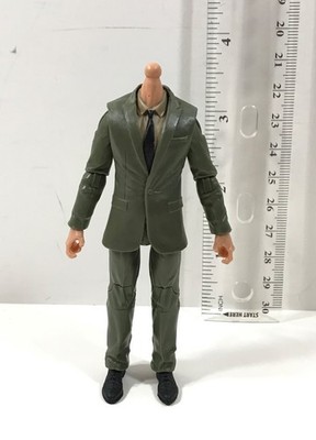Marauder Task Force Agency Ops Green dress suit loose body only figure 4'' 1:18