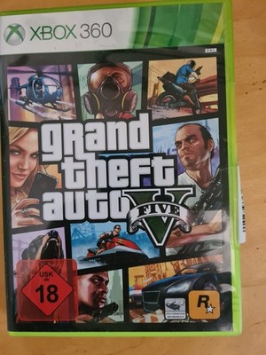 Microsoft Xbox 360 Spiel - grand theft auto five Spiel in Originalverpackung
