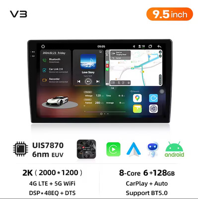 6+128G Für Opel Insignia 2007-2017 Carplay Android Autoradio GPS Navi WIFI BT