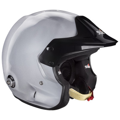 Stilo AA0112AF2T61 Venti Trophy Jet Racing Helmet - SA2020/FIA8859 - Silver - XS