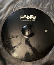 Paiste 900 Series Color Sound Black 20 Ride Cymbal