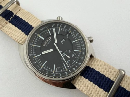 Vintage SEIKO 6139-7039 "Speedy" Chronograph Automatic Cal 6139B SERVICED - 39mm