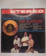 The Platters Encore of Golden Hits Record Album Vinyl LP