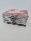 Lot of 6 Just Dance 1, 2, 3, 4, 2014 & Hip Hop Dance Experience Nintendo, Wii