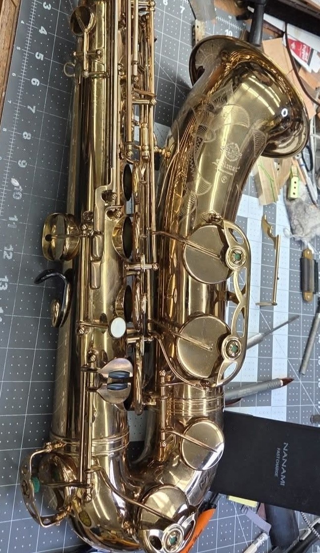 🎷 SELMER PARIS FRANCE MARK VI TENOR SAXOPHONE VERTICAL STAMP ORIGINAL LACQUER