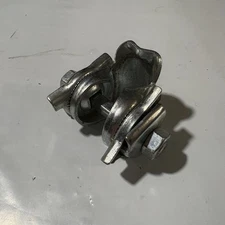 SILVER Saddle Guts Seat Post Clamp 7/8" Bike Bicycle Mounting hardware Clip rail