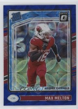 2024 Panini Donruss Optic Rated Rookie Blue Scope Prizm Max Melton #277 14xt