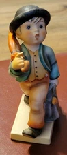 HUMMEL 7/0 MERRY WANDERER FIGURINE GOEBEL 6" WEST GERMANY