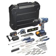 Blue Ridge 20V Max Cordless Drill/Driver 46pc Project Kit (BR2812U)