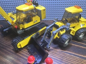 LEGO CITY Demolition Site 60076 Wrecking Crane and Loader 100% Complete - READ