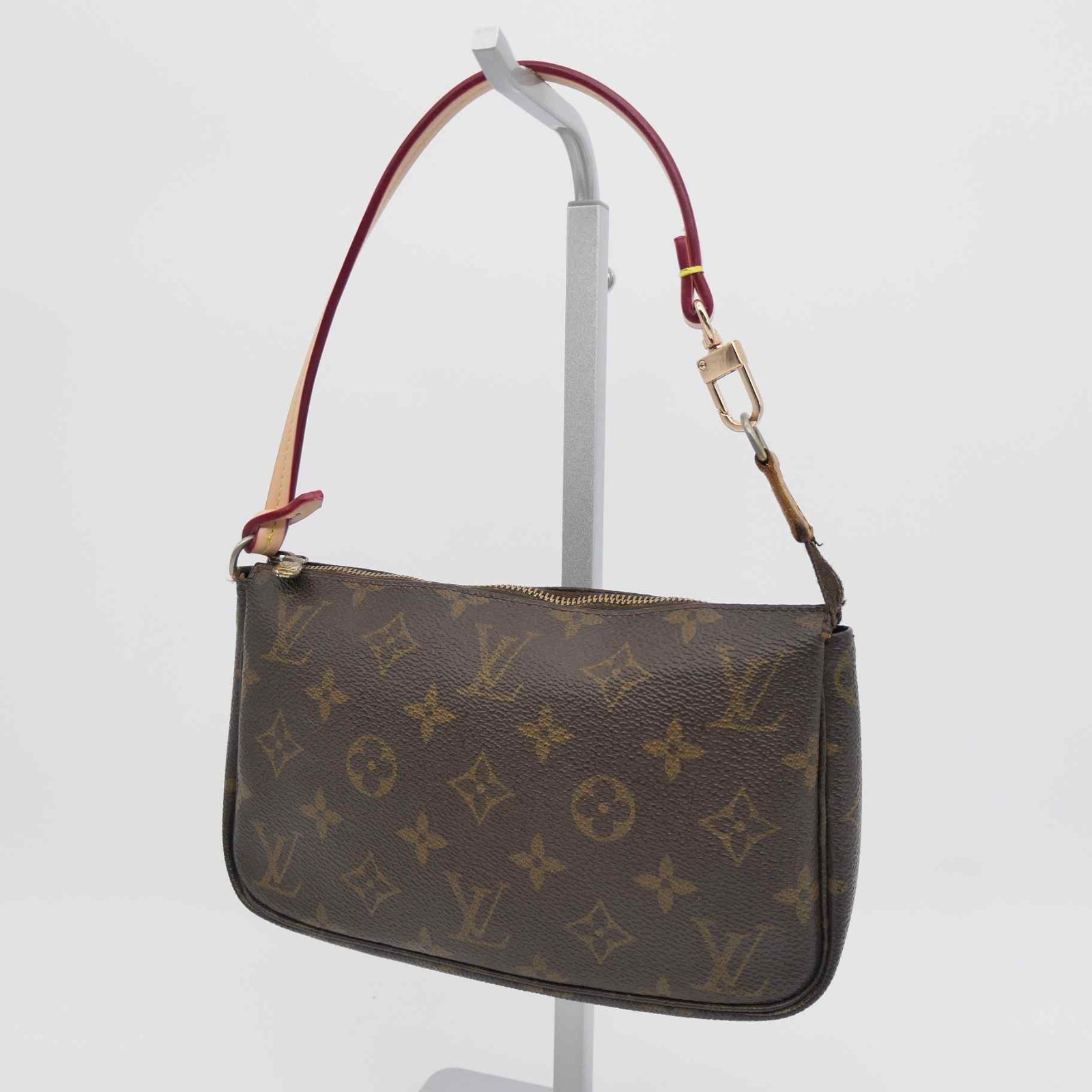 Louis Vuitton Pochette Accessoires Hand Bag PVC Leather M51980 Monogram 655