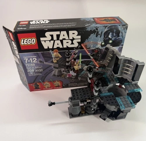 LEGO Set 75169 Star Wars Phantom Menace: Duel on Naboo No Minifigures Box + Book