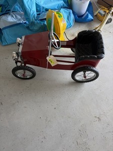 Vintage Pedal Cars - 1938 Rat-Rod Custom Pedal Car With New Paint Job And More
