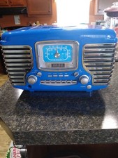 Retro crosley corsair clock radio cd player vintage very nice