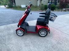 E-Wheels EW-72 4 Wheel Mobility Scooter - Red