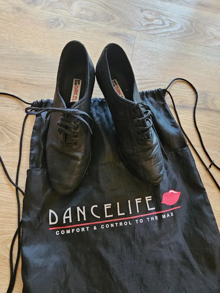 Dancelife Tanzschuhe Damen 6 (38) schwarz geschlossen Standardtanz Training - Bild 2 von 4