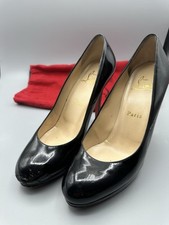 Christian Louboutin New Simple Pump 120 Patent Black Size 36.5