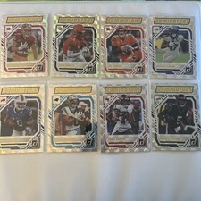 Donruss NFL Dominators Card Lot Joe Burrow Davante Adams Christian Mccaffrey