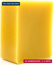 14oz Pure Yellow Beeswax Blocks 100 Natural Triple Filtered Cosmetic Grade