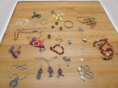 Wearable Costume Jewelry Lot-Earrings, Necklace -FREE SHIPPING!!!!!