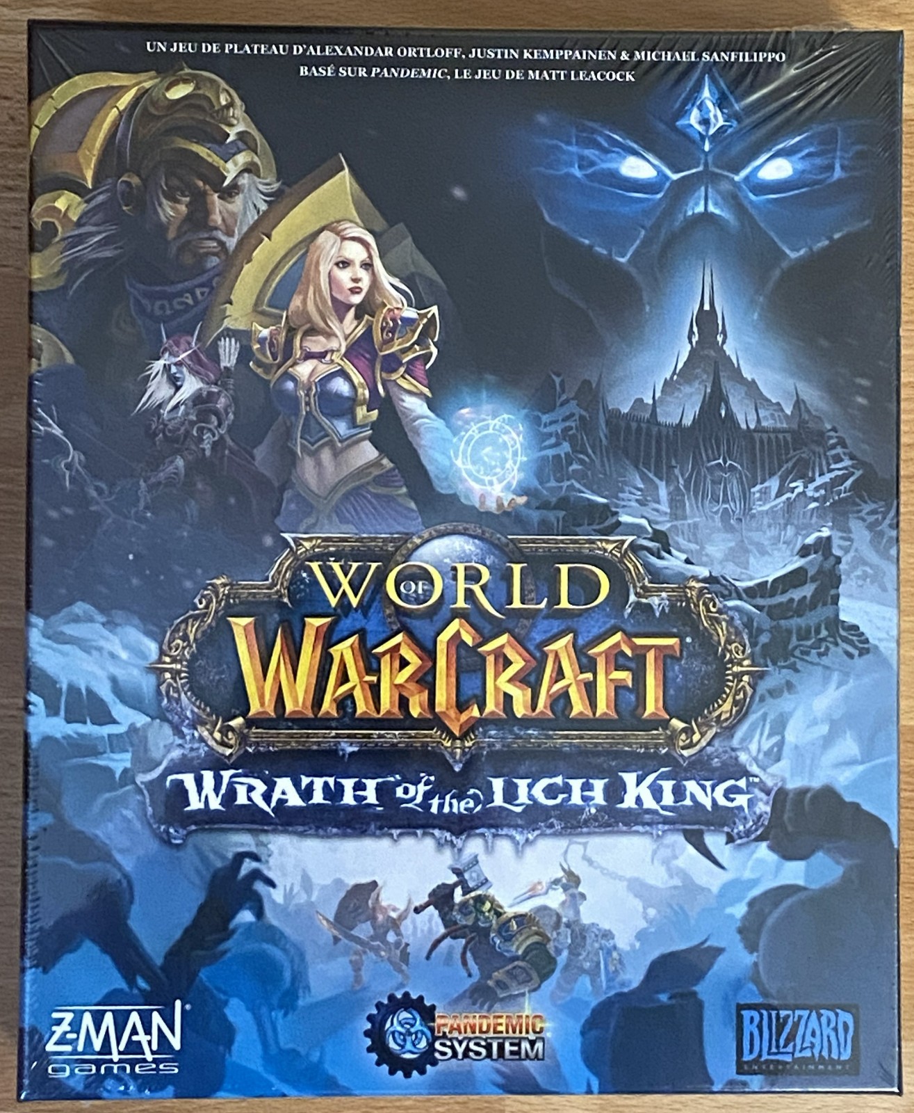 World of Warcraft Board Game Wrath of the Lich King Jeu Plateau Coopération et Tactique