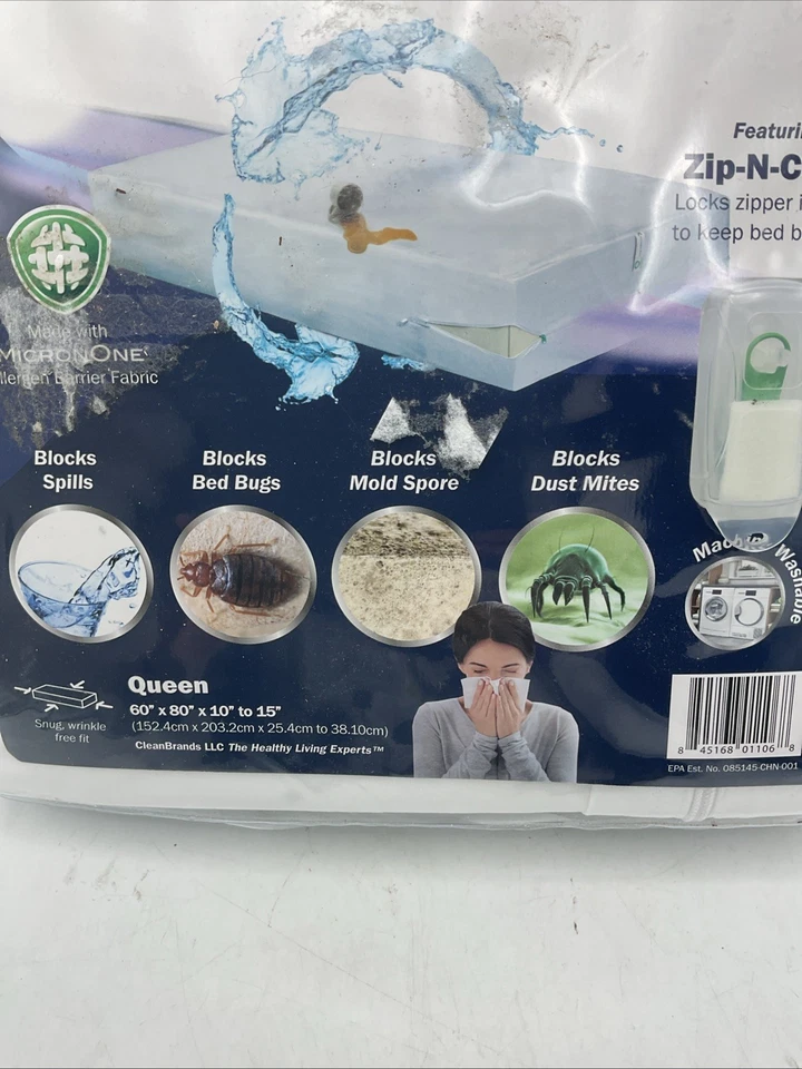 Funda Colchón Clean Rest Pro Max Talla Queen Blanco Foto 2 de 4