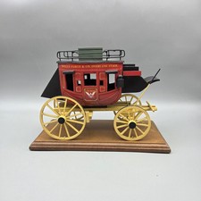 Wells Fargo Overland Stagecoach Wooden Model U.S. Mail Oscar Cortes USA 2014