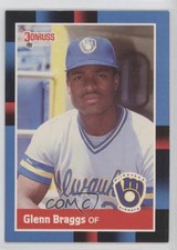 1988 Donruss Glenn Braggs (Solid Blue Upper Right Corner) #240 to3