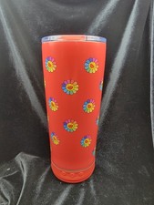 Perfect Gift, Bluetooth Stainless Steel Smart Tumbler Cup  Wireless Speaker RED