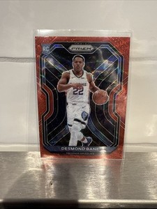 2020-21 Panini Prizm - Desmond Bane #297 Ruby Wave Prizm (RC)