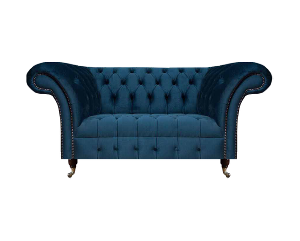 Polstersofa Wohnzimmer Chesterfield SitzmöBel Sofa Couch Zweisitzer Neu-image