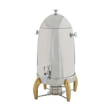 Winco 905A 5 Gallon Coffee Urn with Gold Legs