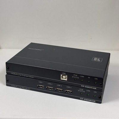 Kramer MegaTOOLS TP-590RXR &TP-590TXR 4K HDMI Line Receiver & Transmitter Set