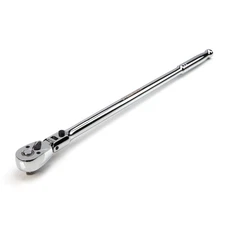 Steelman 3/8-in Drive 72-Tooth 180° Flex-Head Ratchet with 18-in Handle 60574