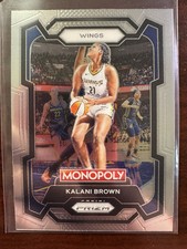 2024 Panini Prizm WNBA Monopoly #47 Kalani Brown - Dallas Wings