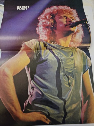 Kerrang Magazine No 18 1982Robert Plant Led Zeppelin Iron Maiden Van Halen Queen - Picture 3 of 4