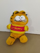 Vintage Garfield Plush 1978, 1981 Born to Party Shirt
