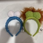 Sea World Sesame Street Place Cookie Monster & Oscar The Grouch  Headbands — photo 2