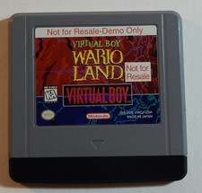 Virtual Box Wario Land Demo Cartridge, free shipping