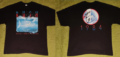 Rush - Grace Under Pressure - T-shirt Black For men Women S-4Xl US2199