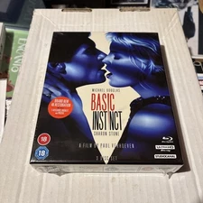 Basic Instinct Studio Canal 4K UHD/Blu-Ray 3 Disc Box Set!!  New!!!