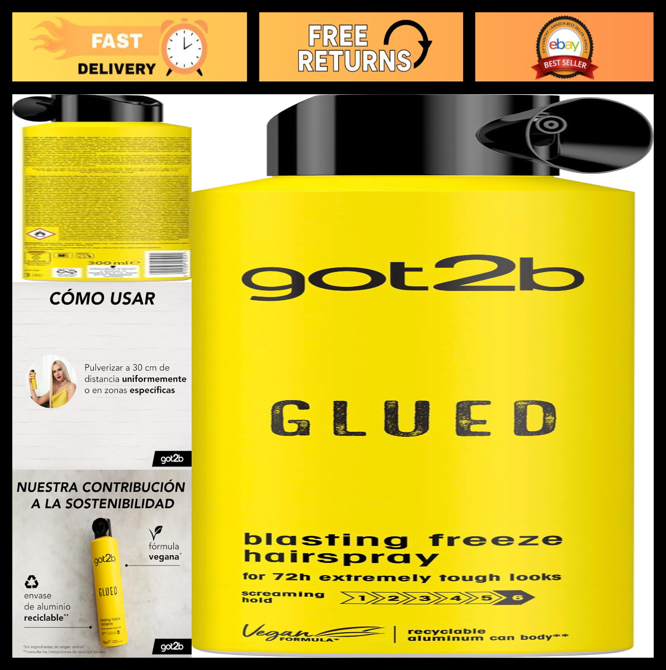 For Extreme Styles - Blasting Freeze Formula, 10 Oz