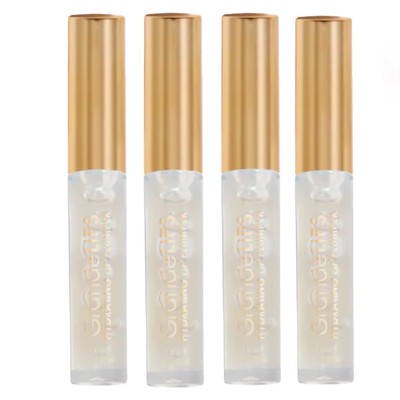 Grande Lips Hydrating Lip Plumper Clear  .04oz Travel NO Box  Lot Of 4