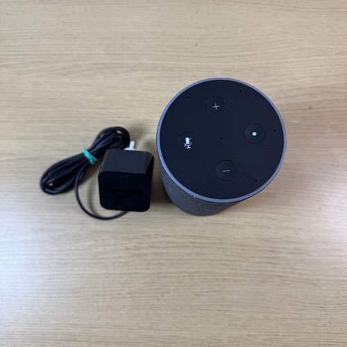 Amazon Echo 2nd Gen Tall Alexa Smart Speaker Assistant With Cable - Picture 2 of 7