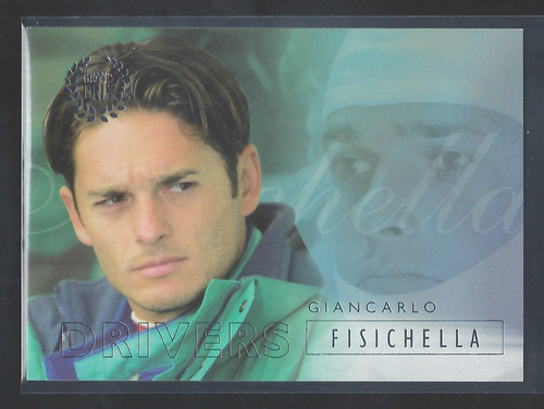 RARE FUTERA 2005 GRAND PRIX - GIANCARLO FISICHELLA - DRIVERS CARD - EX