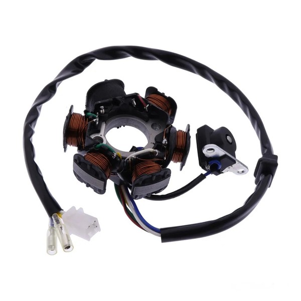 Lichtmaschine Komplett, Strator 6 Spulen FüR Baotian BT125T-2A 125 Smart Rider 0-image