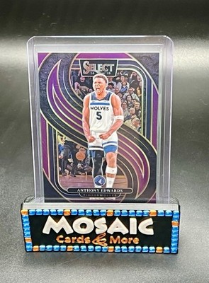 2024-25 Select Premier Level Purple Prizm Anthony Edwards SP /99 Wolves Ant #130