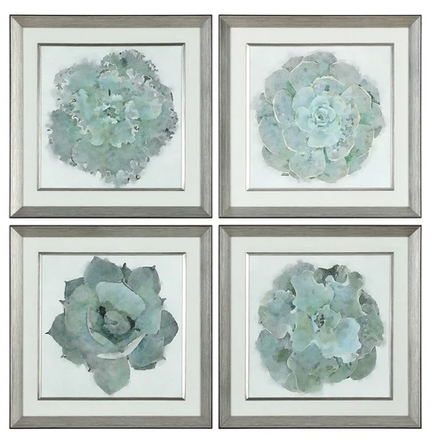 Uttermost Natural Beauties Botanical Prints S/4 - Picture 1 of 3