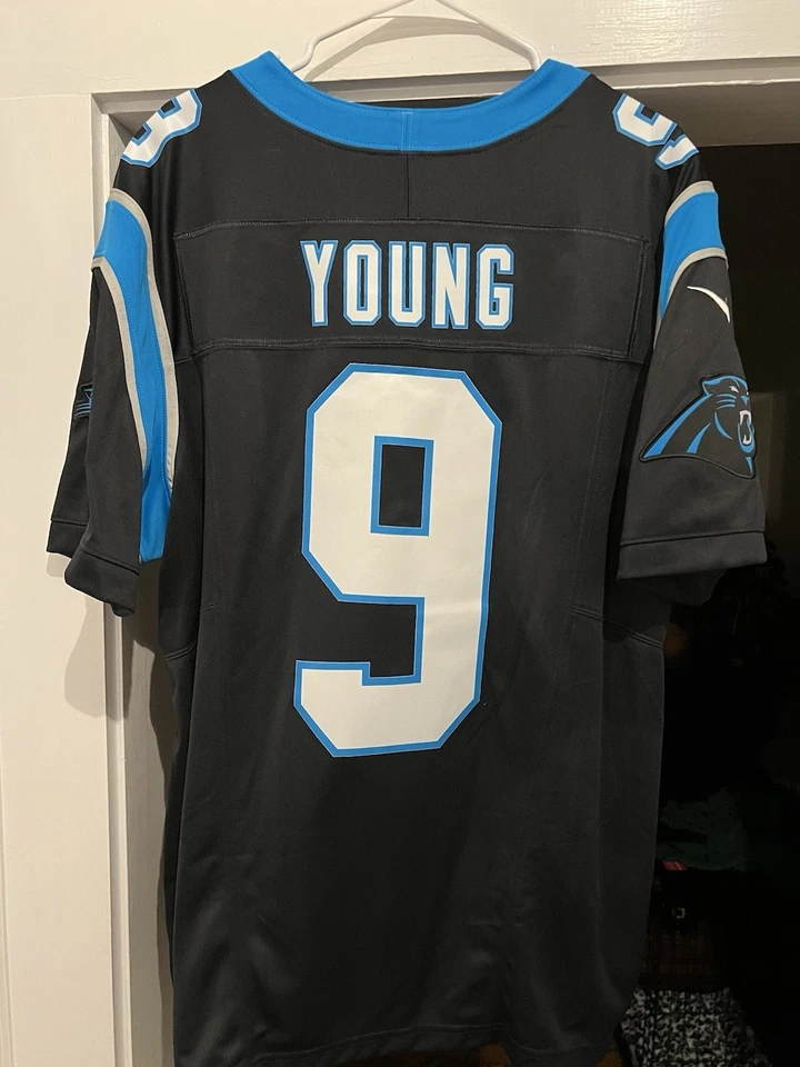Nike BRYCE YOUNG Panthers Vapor F.U.S.E. Jersey limitado (XL para hombre) *Al por menor = $175* Foto 3 de 4